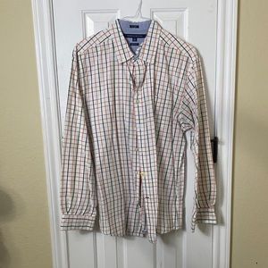 Men’s Tommy Hilfiger Multi Color Plaid Button up